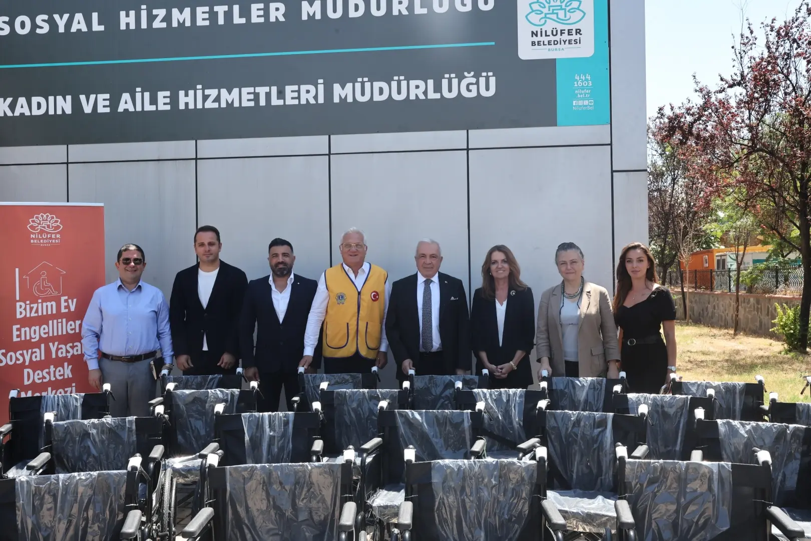 Nilüfer’de Engelli Bireyler İçin 60 Tekerlekli Sandalye Desteği