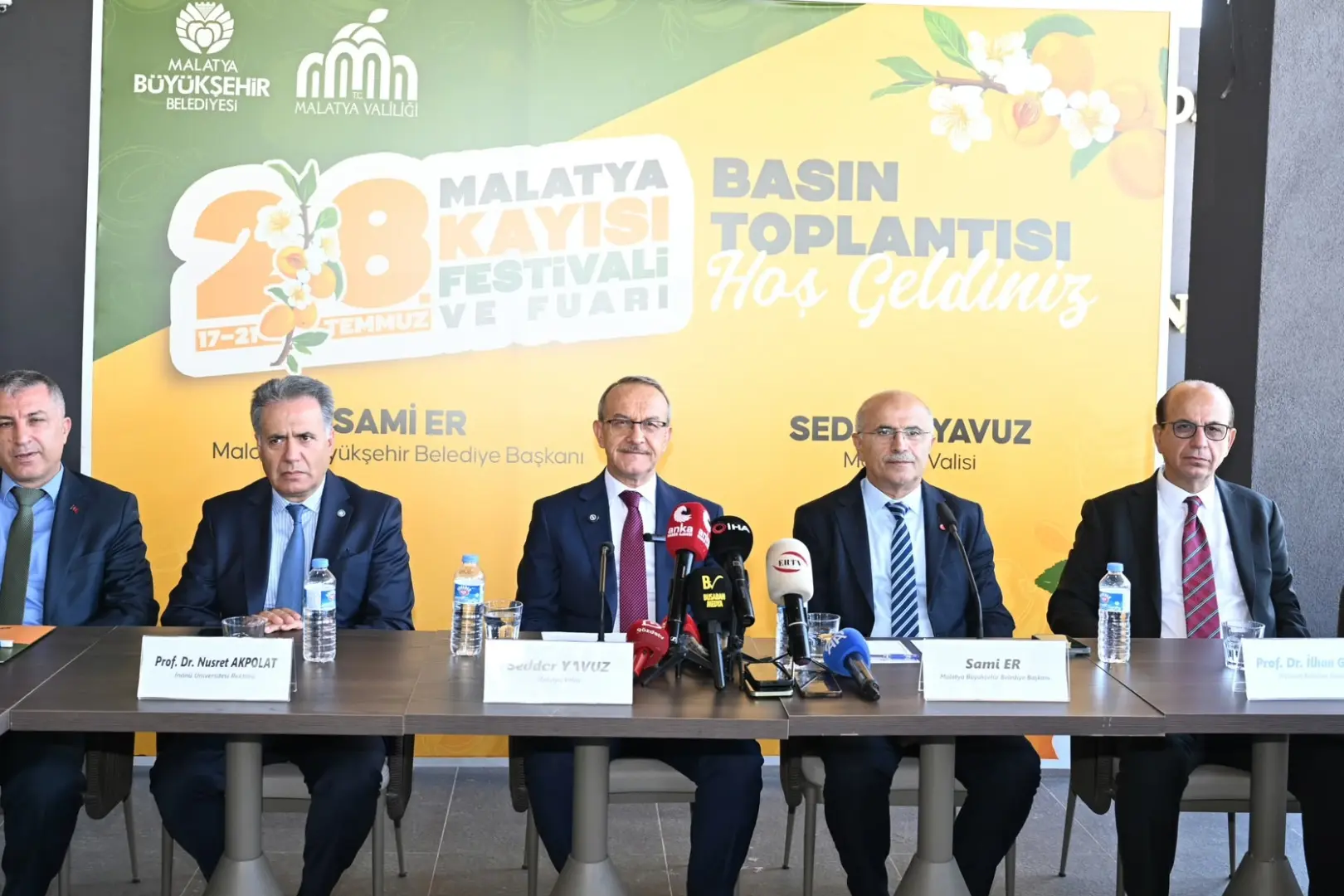 Malatya Kayısı Festivali 28. Kez Kapılarını Açıyor