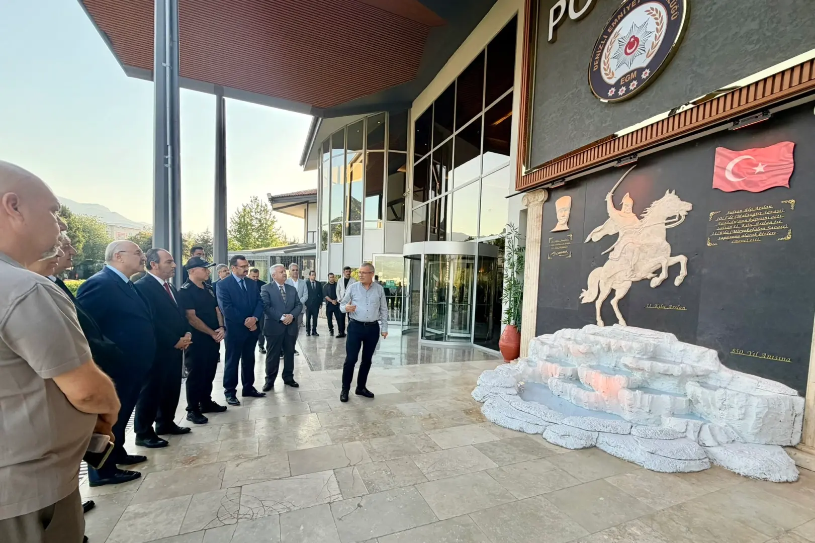 Miryokefalon Zaferi Anısına Rölyef Anıt Açıldı