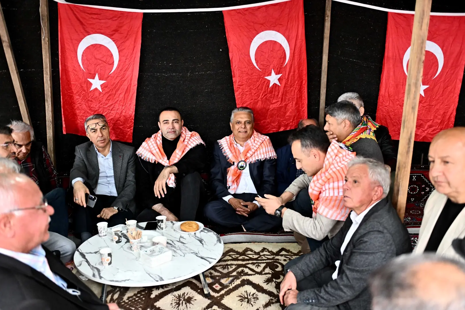 Başkan Uysal Yörüklerle Keşkek Şöleninde Buluştu