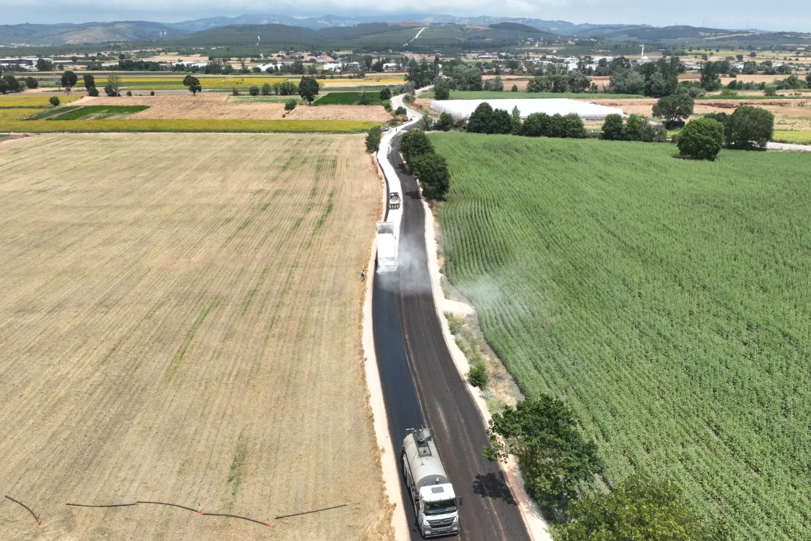 Bursa’da Kırsal Ulaşıma Güçlü Dokunuş: Nilüfer’de Yollar Yenileniyor
