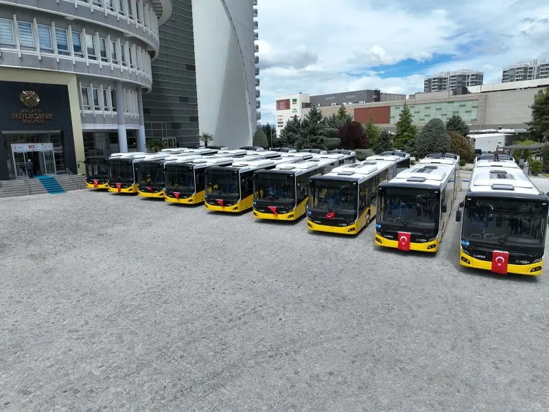 Malatya Büyükşehir Belediyesi’nden toplu taşımaya yeni otobüs takviyesi