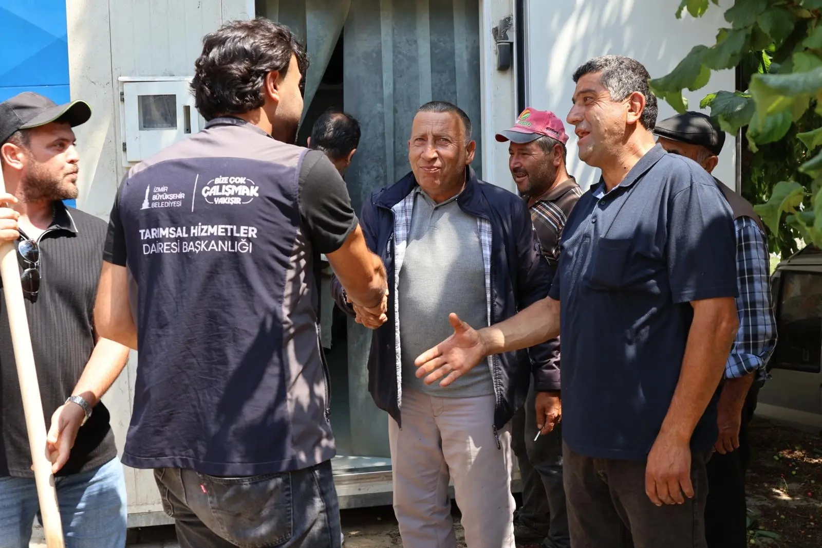 İzmir Büyükşehir’den Üreticiye Soğuk Hava Deposu Desteği