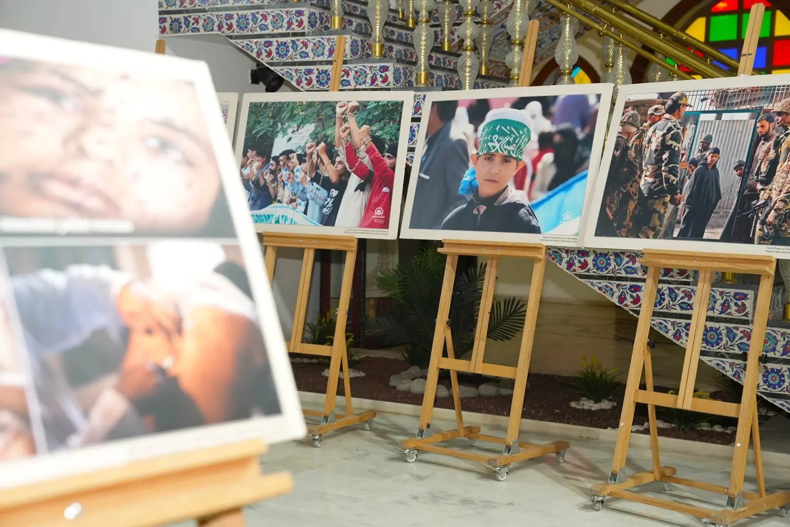 Keçiören’de Keşmir Dayanışması Sanatla Anlatıldı