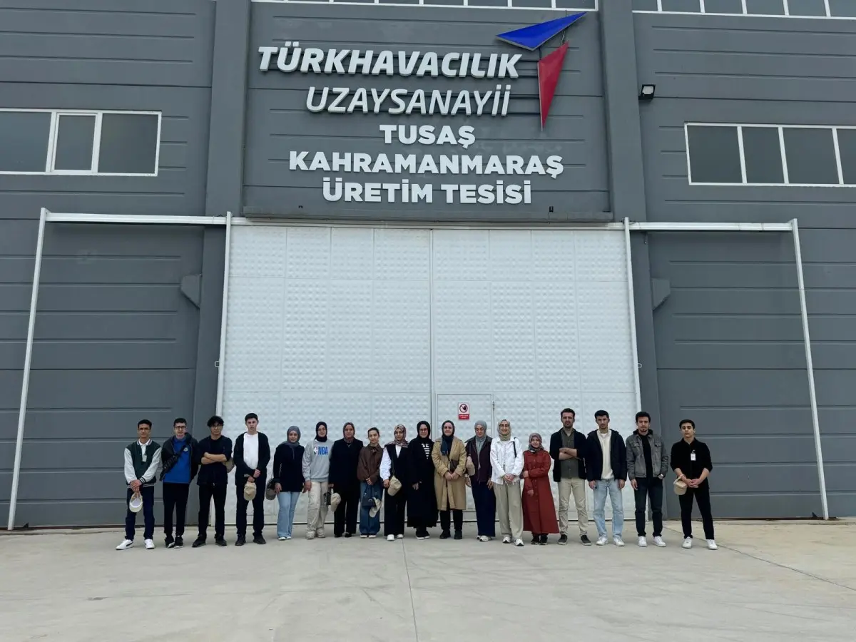 Pusula Maraş’tan Gençlere TUSAŞ’ta Teknik Deneyim