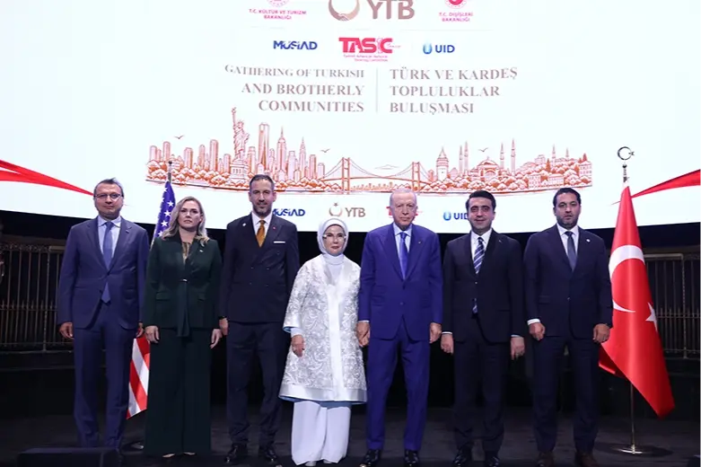Cumhurbaşkanı Erdoğan New York’ta Türk-Amerikan Toplumuyla Bir Araya Geldi