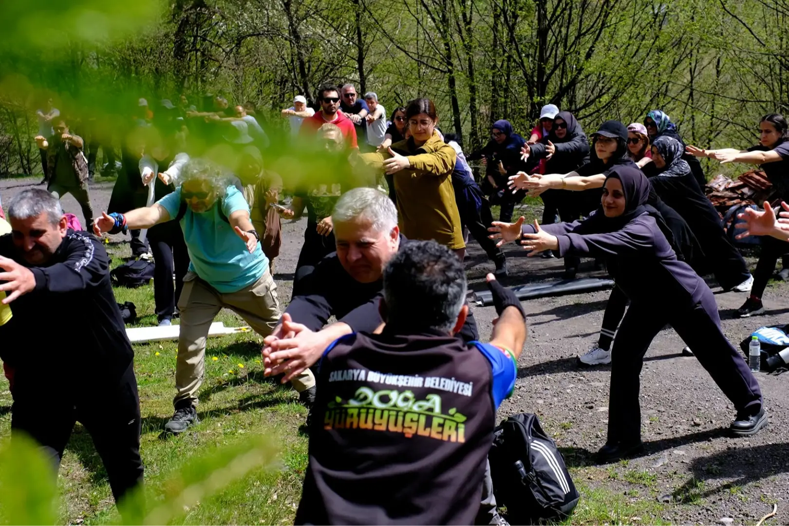 Sakarya’da İlkbahar Doğa Yürüyüşleri Beşoluk Yaylası Parkurunda Devam Etti