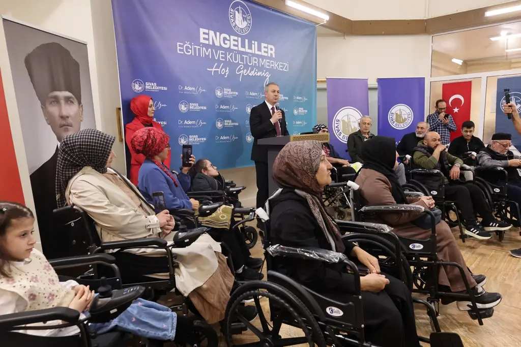 Sivas’ta Engellilere Engelsiz Hizmet Aracı ve Tekerlekli Sandalye Desteği
