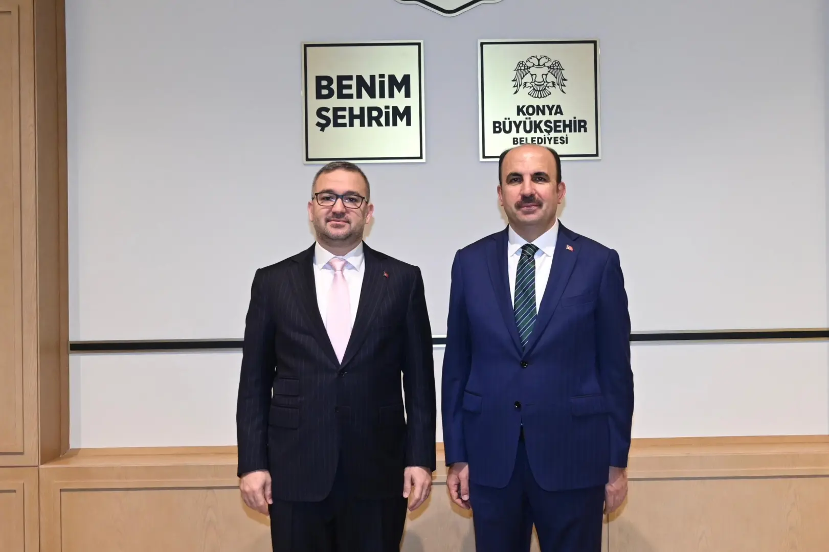 TCMB Başkanı Fatih Karahan’dan Konya Büyükşehir Belediye Başkanı Altay’a Ziyaret
