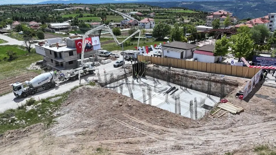 Güney’e Yeni Sosyal Yaşam Alanı: 4 Katlı Tesisin Temeli Atıldı