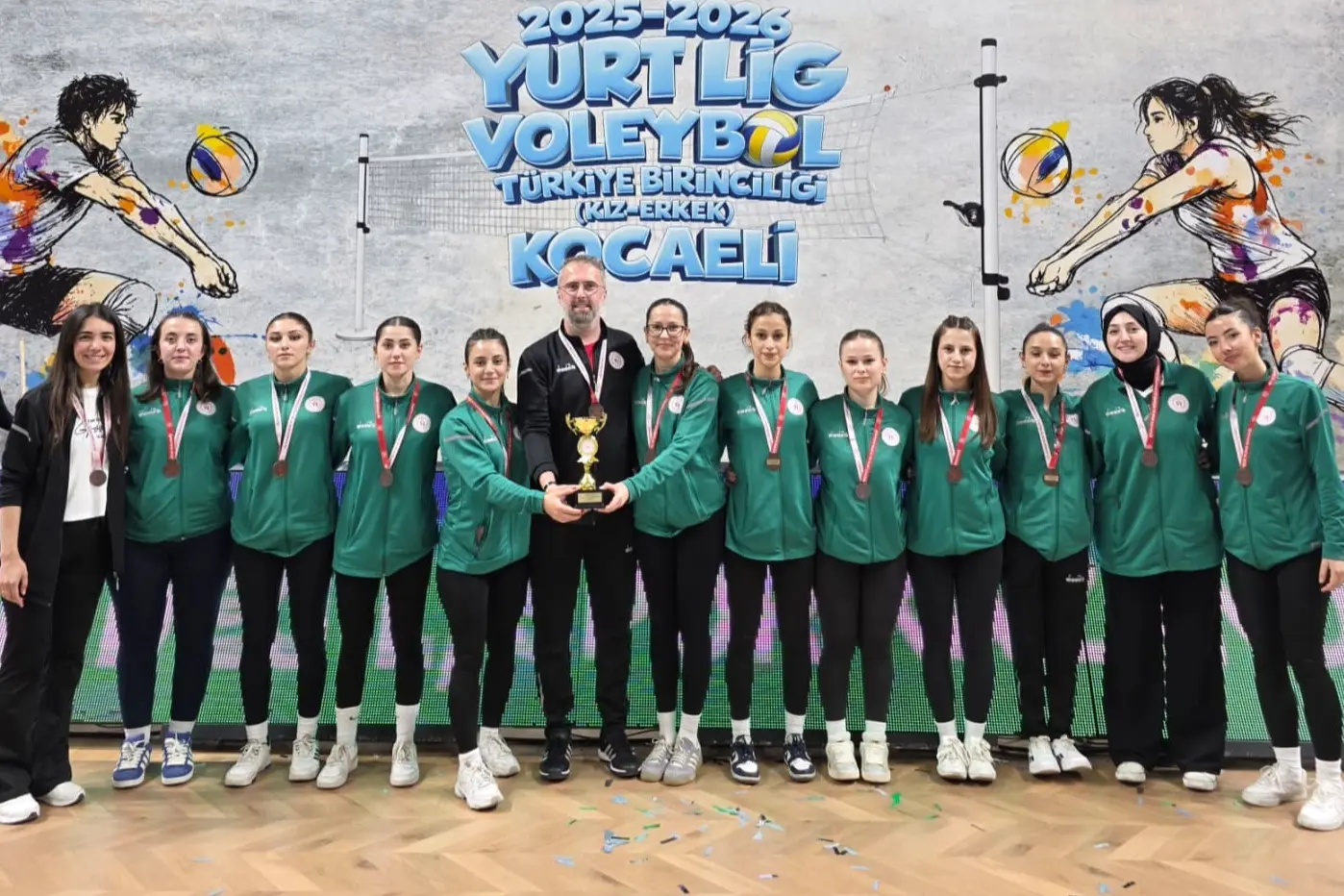 Artvin Temsilcisi Yurt Lig Kadınlar Voleybol Şampiyonası’nda Dikkat Çekti