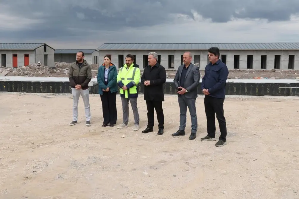 Melikgazi’de Hayvan Bakım Evi Projesinde Çalışmalar Sürüyor