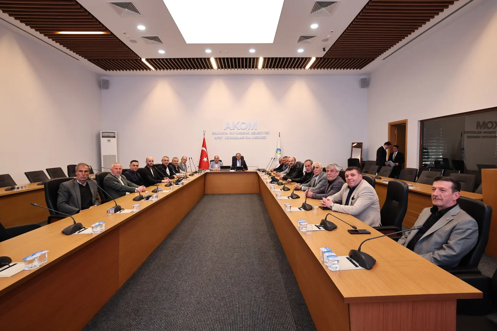 Sakarya AKOM’da Muhtarlarla İstişare Toplantısı Gerçekleştirildi