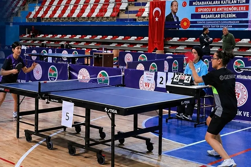 Ağrı’da Küçükler Masa Tenisi Heyecanı Sona Erdi